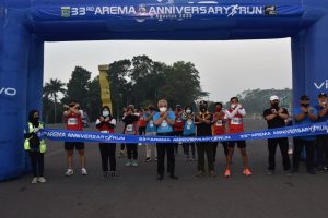 Arema Anniversary Run 2020, Bupati Malang Berangkatkan 33 Pelari