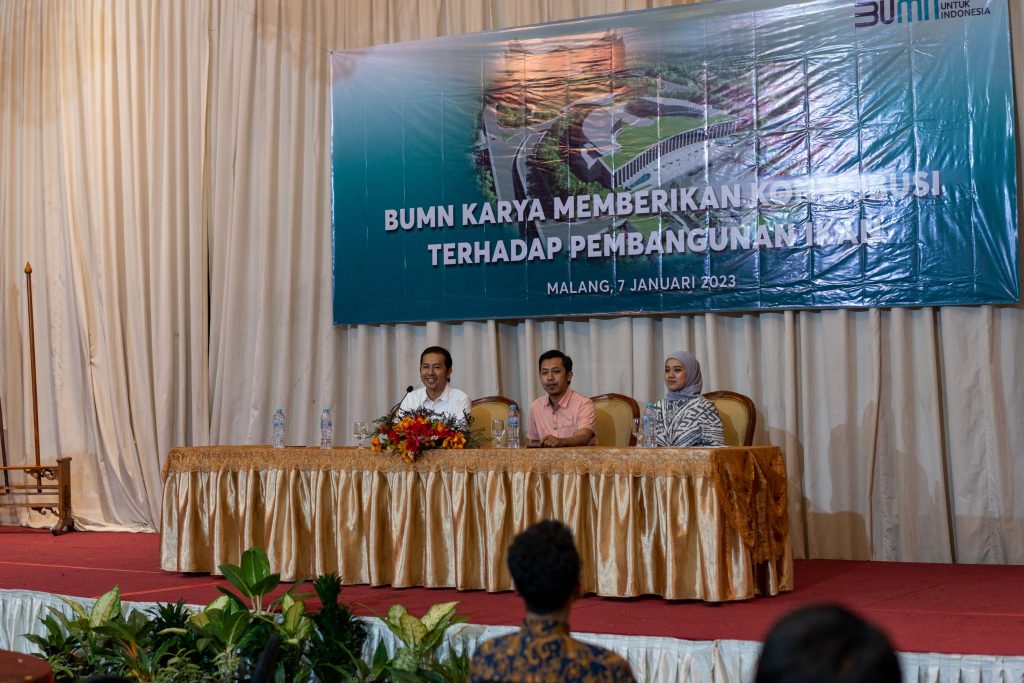 Kegiatan Sosialisasi BUMN Karya di Kota Malang. (Foto: Mukshin Thaleb/reportasemalang)