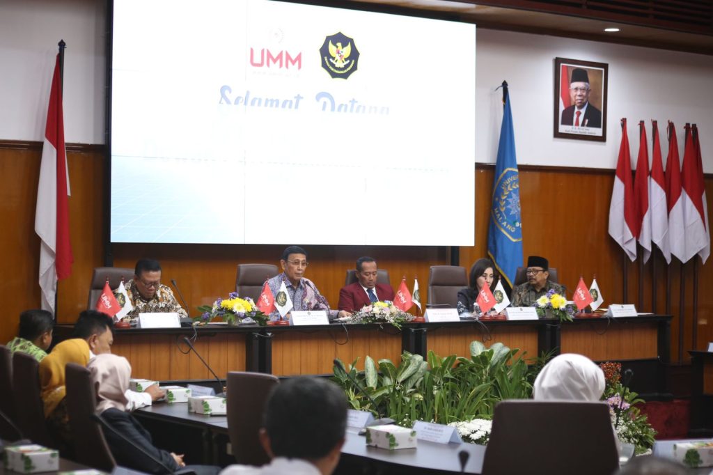 Suasana diskusi Wantimpres dengan UMM. (Foto:Ist/reportasemalang)