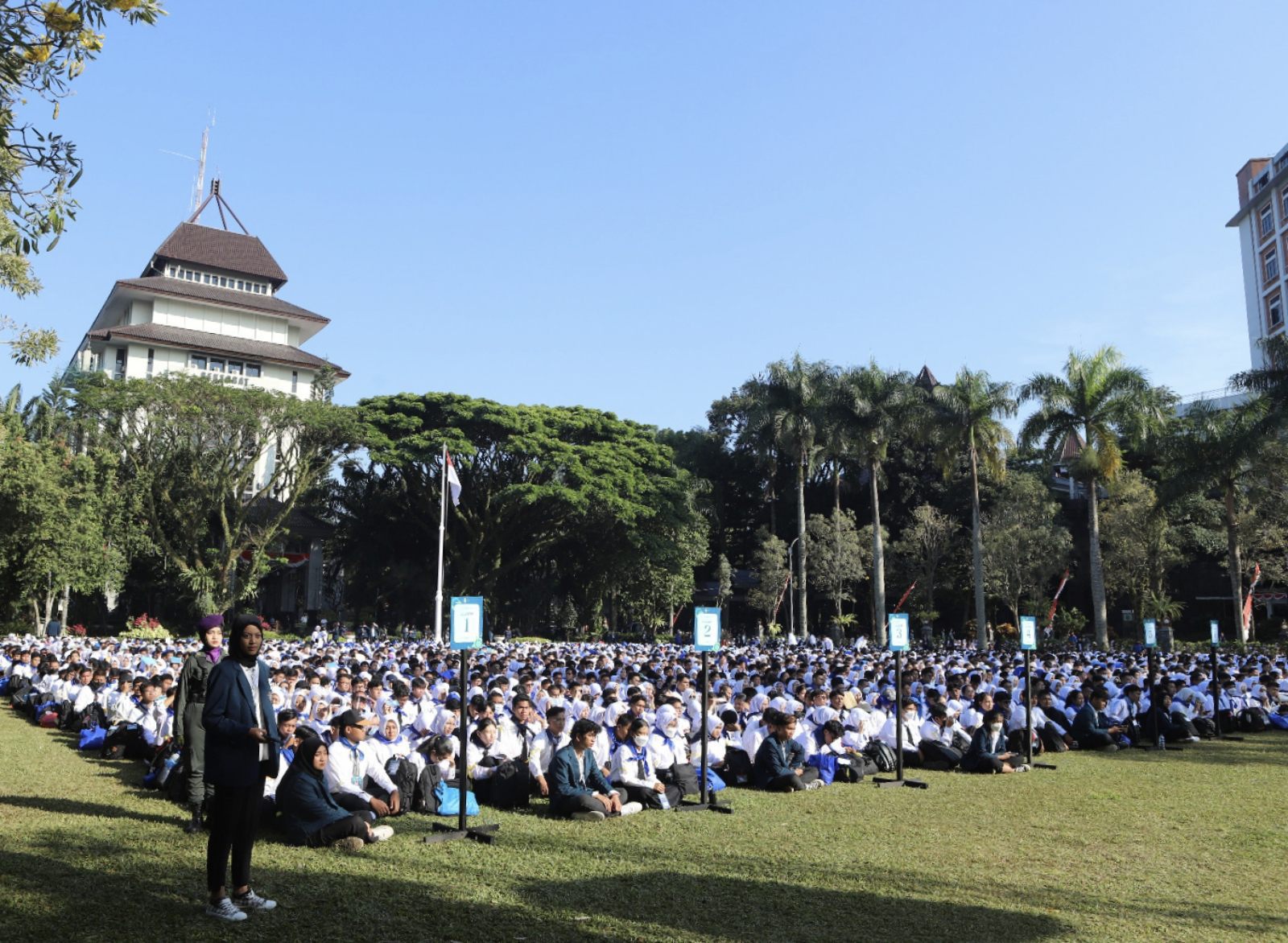 Ribuan Maba UB Ikuti PK2MABA. (Foto: Ist/reportasemalang)