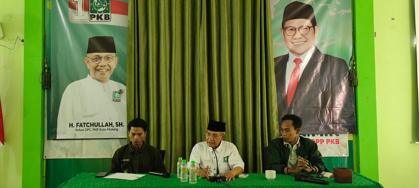 H. Fatchullah, SH. pimpin Konsolidasi DPC PKB Kota Malang.(Foto:Ist/reportasemalang)