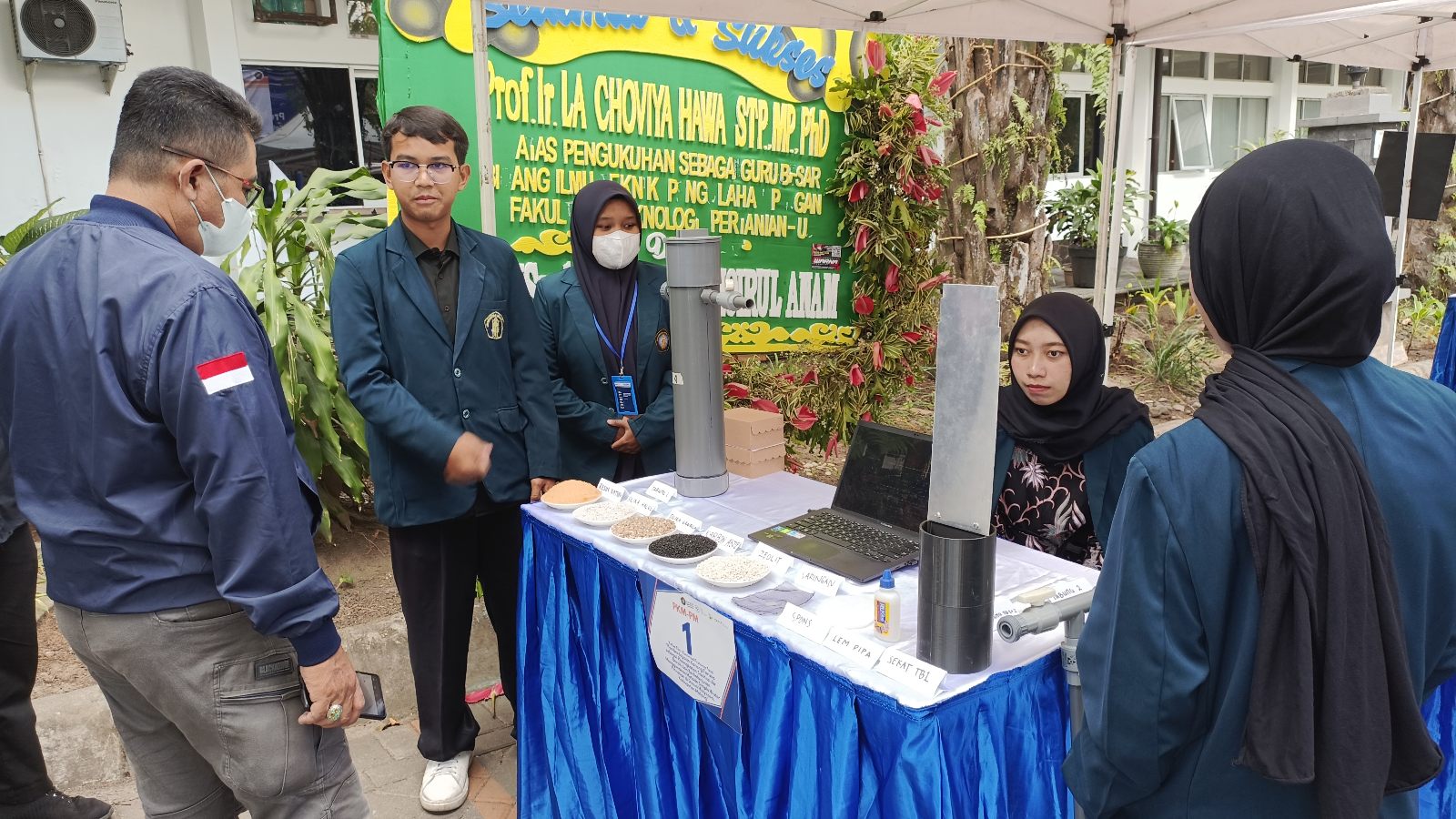 Expo PKM dan PMW FTP UB. (Foto: Agus N/reportasemalang)