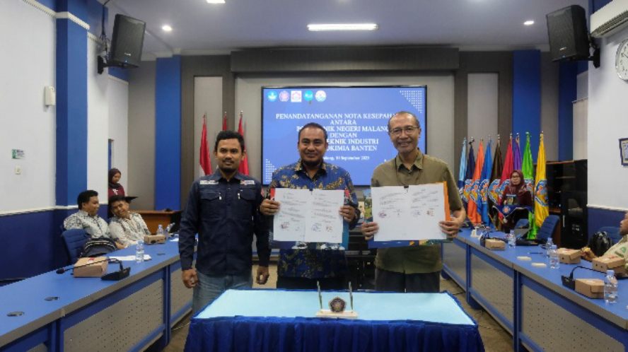 Polinema Jalin Kerjasama dengan Politeknik Industri Petrokimia Banten
