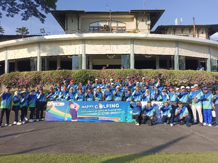 Rayakan Dies Natalis ke-71, UM Gelar Turnamen Golf 'Happy Golfing'