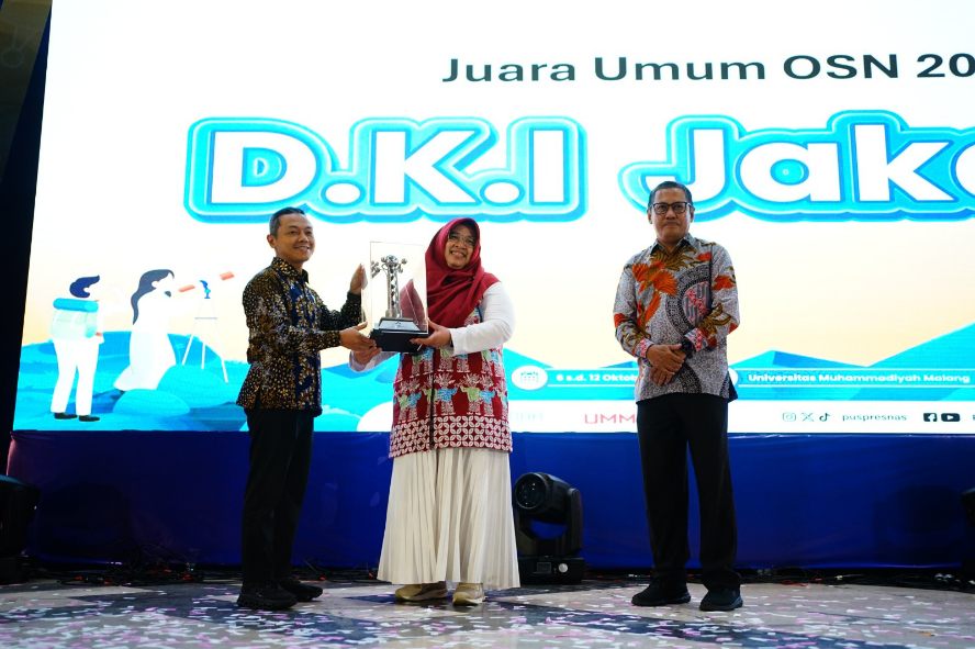 DKI Jakarta Juara Umum Olimpiade Sains Nasional 2025