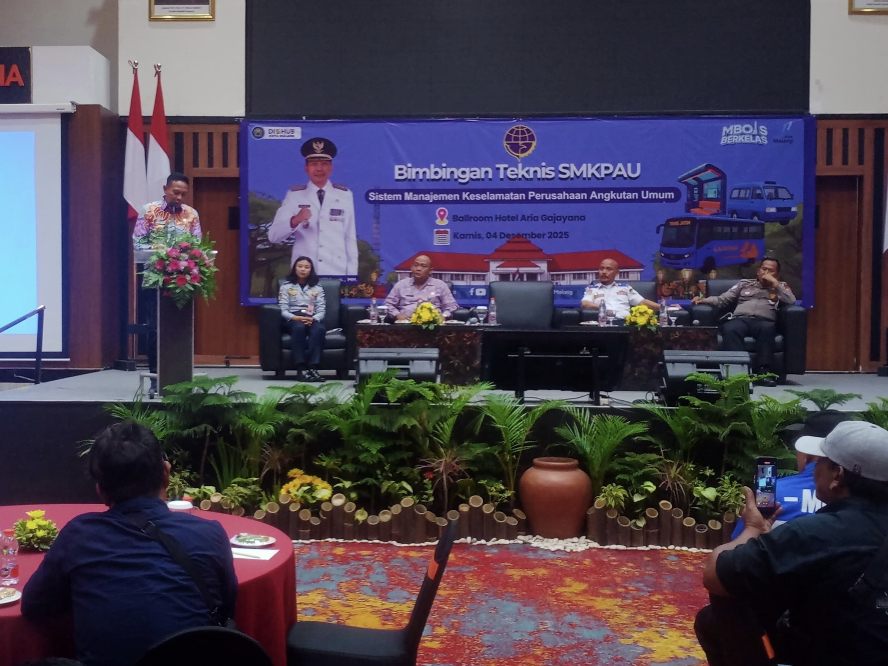 Perkuat Aspek Keselamatan Transportasi Publik, Dishub Kota Malang Gelar Bimtek SMKPAU