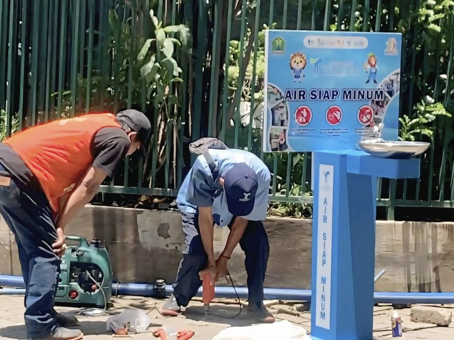 Sukseskan Harlah 1 Abad NU, Perumda Tugu Tirta Sediakan Ratusan Titik Air Siap Minum dan Kran Wudu