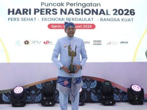 Puncak Hari Pers Nasional, Wali Kota Malang Terima Anugerah Kebudayaan PWI