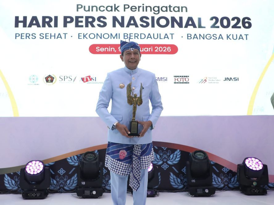 Puncak Hari Pers Nasional, Wali Kota Malang Terima Anugerah Kebudayaan