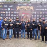 Wawali Batu Antusias Sambut kehadiran Komunitas Vespa Malang Raya di Rest Area Jalibar