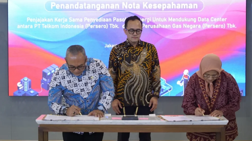 Telkom dan PGN Jalin Kerjasama Sinergi Lintas Sektor dalam Pemanfaatan Green Energy