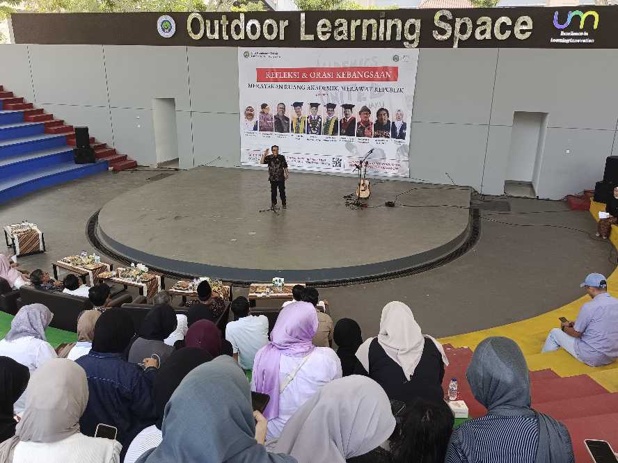 UM Gelar Refleksi dan Orasi Kebangsaan, "Merayakan Ruang Akademik, Merawat Republik"