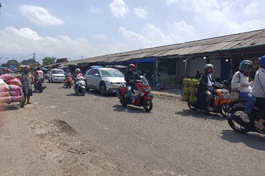 Dishub Kota Malang Siapkan Rekayasa Lalu Lintas Selama Perbaikan Jalan Pasar Gadang