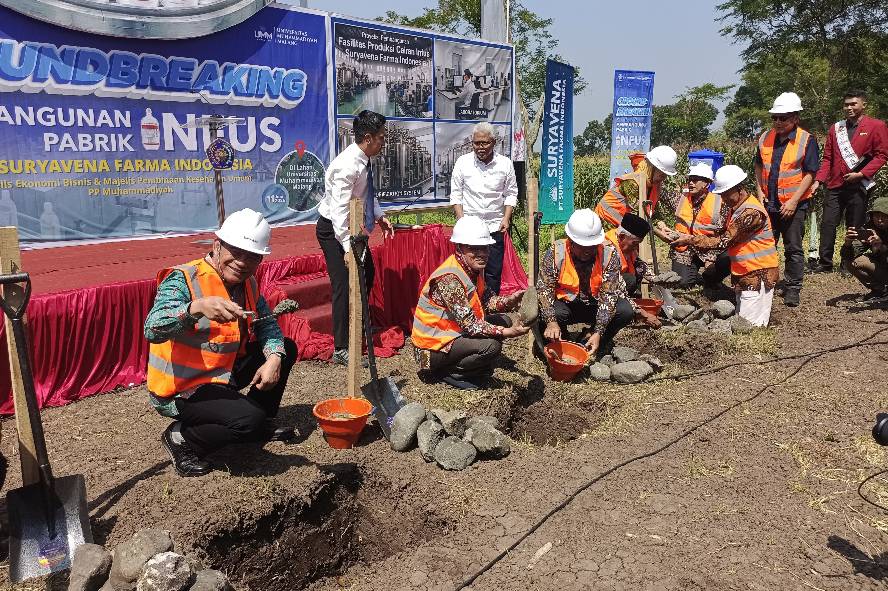 Pabrik Infus Muhammadiyah di UMM Dibangun, Siap Pasok Kebutuhan Medis Nasional