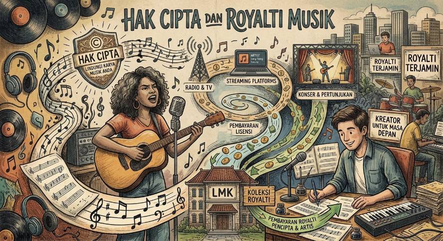 Menggugat Kuasa Modal: Mengapa PenciptaLagu Daerah Kerap ‘Gigit Jari’ Soal Royalti?