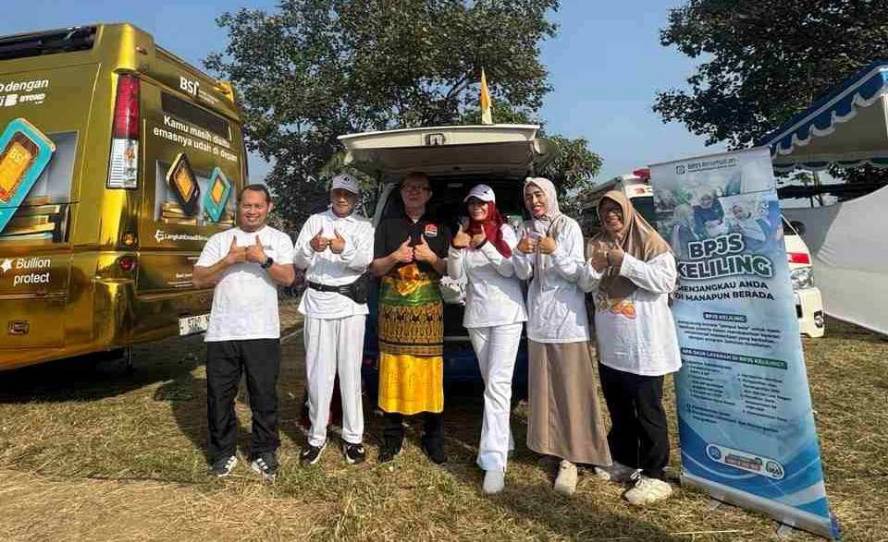 BPJS Kesehatan Keliling Hadir di Eksotika Fun Walk Poncokusumo