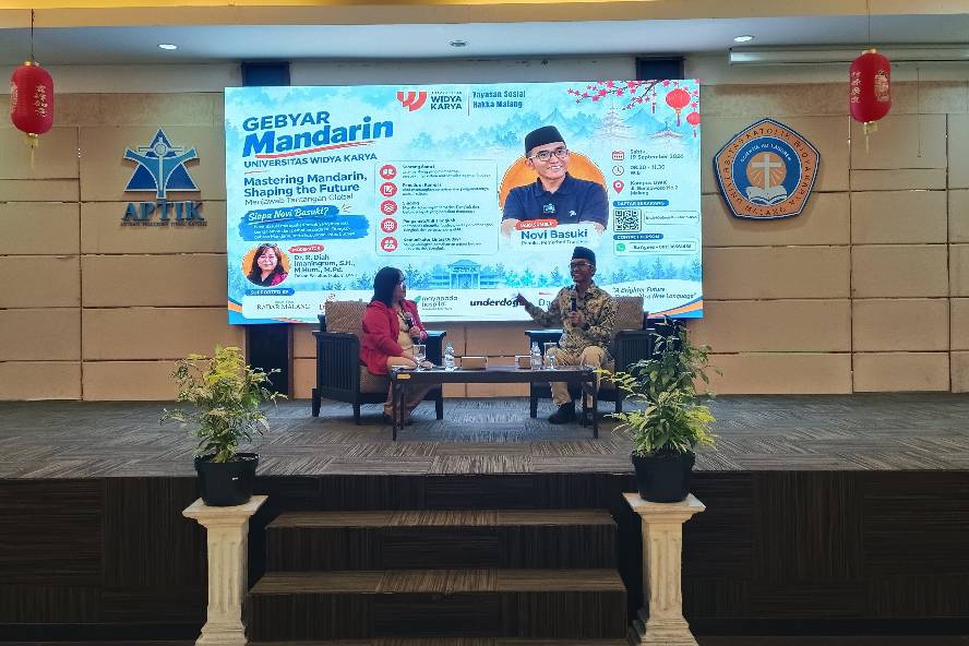 Gelar Gebyar Mandarin, Universitas Widya Karya Resmikan Mandarin Club