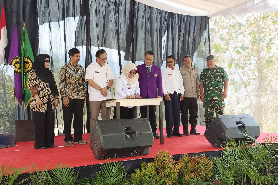 Diresmikan, UNITRI Siap Kembangkan Kampus 3 Jadi Laboratorium Pertanian Terintegrasi