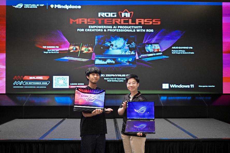 ROG AI Masterclass Hadir di Malang, Dorong Pemanfaatan AI untuk Kreativitas dan Produktivitas
