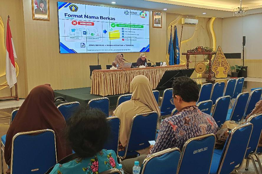 FSTeM UB Dorong Dosen dan Tendik Petakan Aktivitas Berbasis SDGs