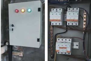 Polinema Pasang Panel Listrik untuk Dukung Pengembangan Masjid Sabilissalam Malang