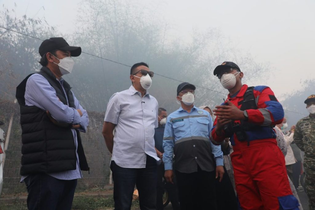 Komisi C Apresiasi Gotong Royong Penanganan Kebakaran TPA Supit Urang, Tekankan Mitigasi Kesehatan Relawan dan Warga Terdampak