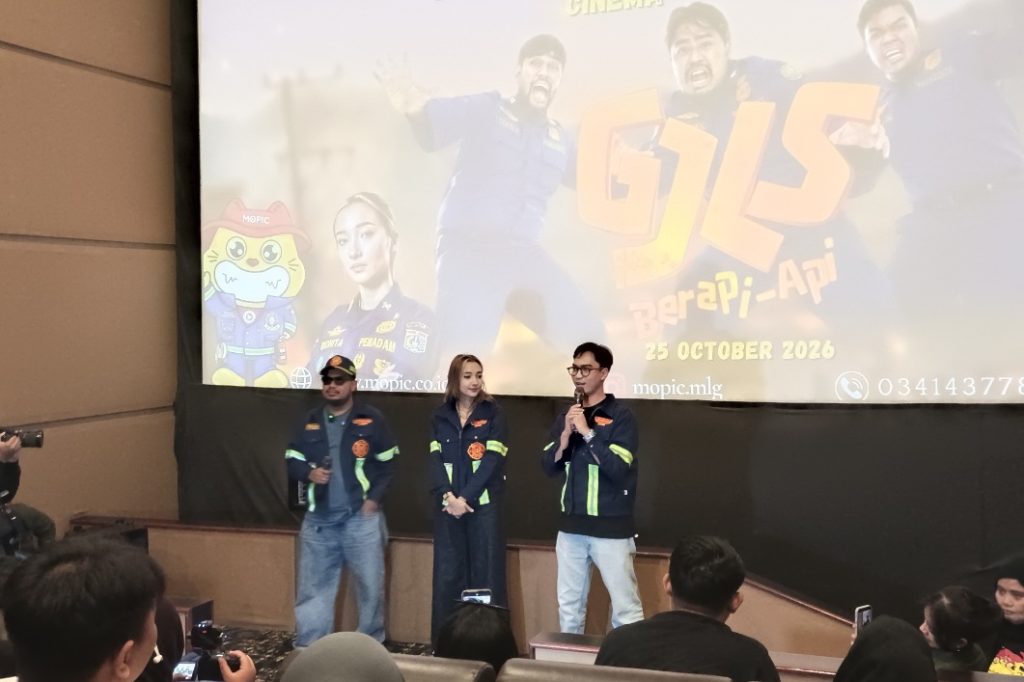 Special Screening GJLS Berapi-Api Sapa Penonton di Malang, Kisah Petugas Damkar Dibungkus Komedi Segar